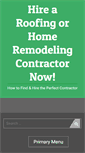 Mobile Screenshot of hire-a-contractor-now.com